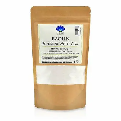 Kaolin - Pharmaceutical Grade - Superfine White Clay - 150g Packet • £8.45
