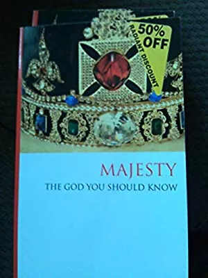 Majesty : The God You Should Know Paperback J. Sidlow Baxter • $11.60