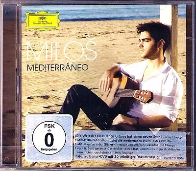 Milos KARADAGLIC MEDITERRANEO CD+DVD Albeniz Tarrega Granada Theodorakis Sevilla • £25.91