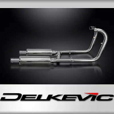 Kawasaki W650 W800 19-24 350mm Round Stainless Gl10 Exhaust System • $699.95