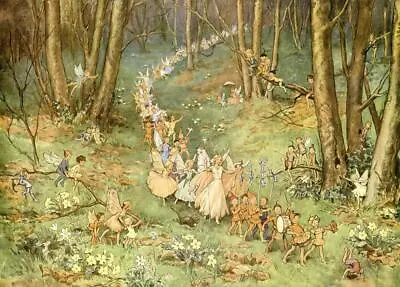 Margaret Tarrant : The Fairy Way : Archival Quality Art Print • $57.95