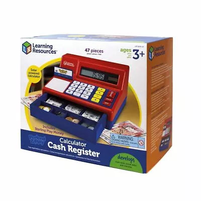 Children's Toy Cash Register  - Pretend And Play Kid's Till With Play Money • £39.31