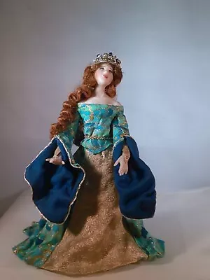 Fezia Miniature  Porcelain Doll Dressed And Made By Linda Mize • $130
