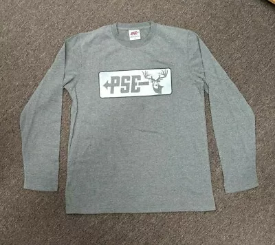 *NEW* PSE Long Sleeve T-Shirt In Gray With White Logo Men's Size M • $14.99