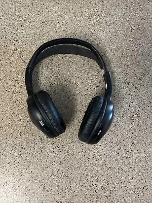 $17.50 • Buy Audiovox Wireless IR Infrared Stereo Headphones Black (see Descript