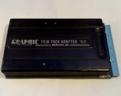 Graflex Graphic Film Pack Adapter 2-1/4 X3-1/4  • $9.99