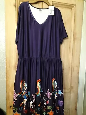 Carolina Dress Room Purple Dolly Dress Rainbow Brite Size 4 22-30  • £29
