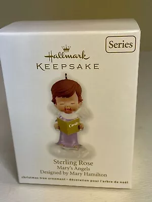 Hallmark Keepsake Ornament Sterling Rose Mary’s Angels Collectors Series 2012 • $8.99