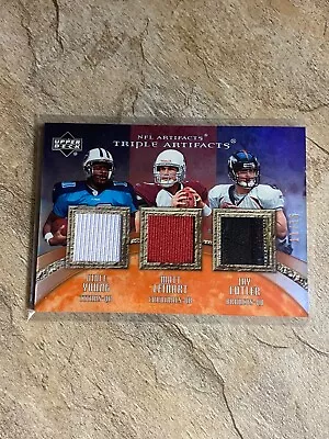 2007 Artifacts Triple Jersey Vince Young/Matt Leinart/Jay Cutler #11/15 • $44.99