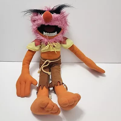 Vintage Muppets Animal Drummer Plush Doll Rare Jim Henson Pink Dr Teeth 19  • $34.95