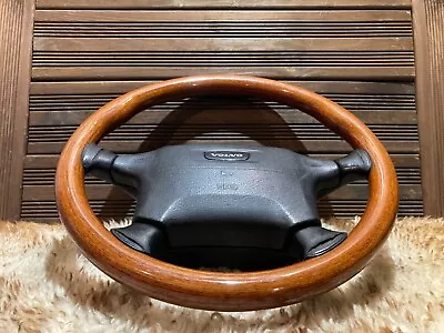 Volvo 850 T5 T5r  850r 840 S70 C70 V70 740 Wooden Steering Wheel • $499