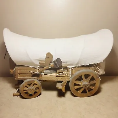 $75 • Buy Conestoga Pioneer Wagon Vintage Canvas Covered - Incredibly Well Modeled & Built