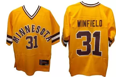 Dave Winfield #31 Minnesota Golden Gophers Mens Sizes S-M Baseball Jersey • $26.03