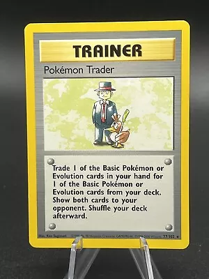 Pokemon Trader - 77/102 -Base Set 1999-2000 Rare POKEMON - 4th PRINT UK - NM DH1 • $10.33