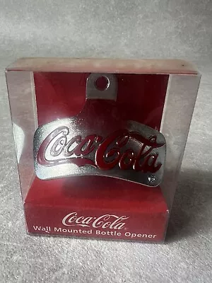 Coca Cola Wall Mounted Bottle Opener BNIB • £7