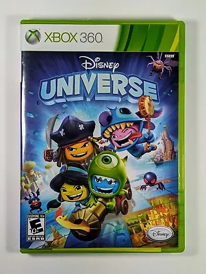 Disney Universe (Microsoft Xbox 360) Complete CIB With All Inserts And Poster! • $5.99