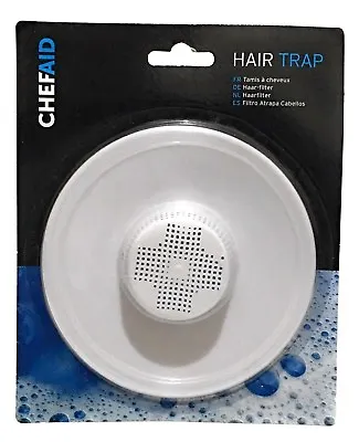 £7.34 • Buy Chef Aid Sink Strainer Hair Trap For Bath & Shower To Prevent Blocking By Hair.