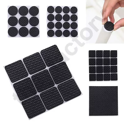 £1.99 • Buy Self Adhesive Floor Protectors Chair Leg Pads Table Rubber Pad Feet Anti Scratch