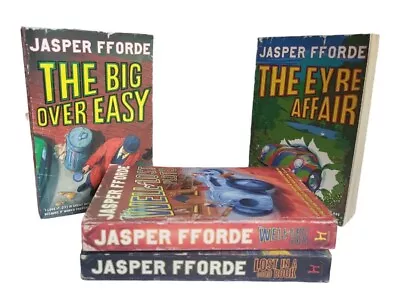 Jasper Fforde Book Bundle 4 Various Titles Adventure Fiction Pre Owned • £14.99