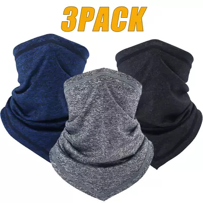 3PCS Sport Face Mask Headwear Bandana Neck Gaiter Head Wrap Headband Magic Scarf • $9.99