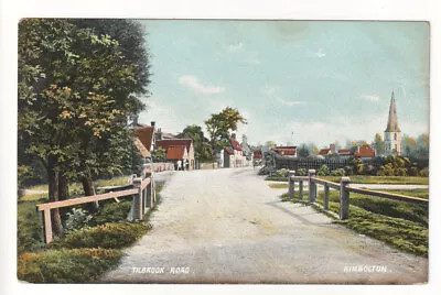 Kimbolton - Tilbrook Road - Old Cambridgeshire Postcard • £1.99