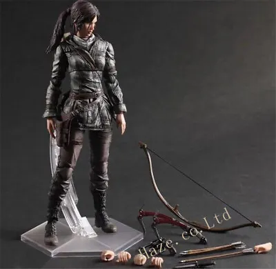 Play Arts Kai Rise Of The Tomb Raider Lara Croft Scale Toy PVC Figure New • $132.48