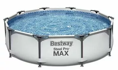 Bestway Swimming Pool 10ft X 30  Steel Pro Max Frame Pool Set Outdoor  • £127.99