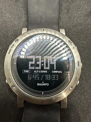 Suunto Core Men's Premium Outdoor Watch Brushed Steel Black • $180