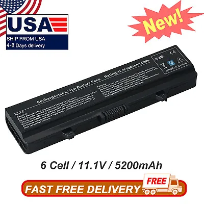 6Cell Laptop Battery For Dell Inspiron 1525 1526 1440 1545 1546 1750 GW240 X284G • $13.99