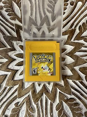 Pokemon Yellow Version (Nintendo Gameboy Color 1998) Authentic  • $28