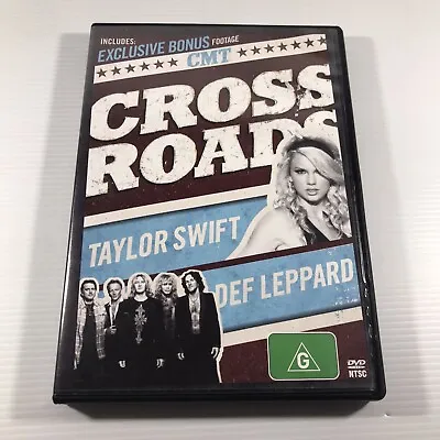 Taylor Swift Def Leppard CMT Crossroads DVD Region 1 NTSC Concert • $15