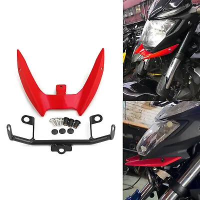 Red Upper Stay Bracket Front Headlight Trim Frame Fit For Yamaha MT-03 15-19 T9 • $46.68