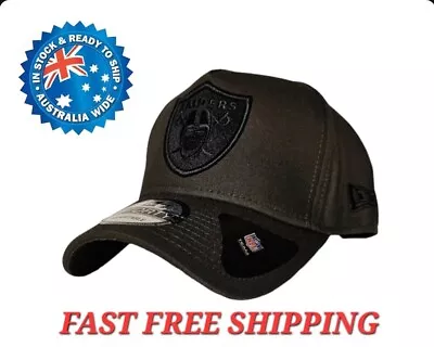 Oakland Las Vegas Raiders Nfl New Era 9forty Army Green Snapback Cap Hat La Ny • $35