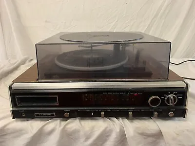 Vintage LLoyds Stereo Turntable 8 Track Player Model B613-211A • $114