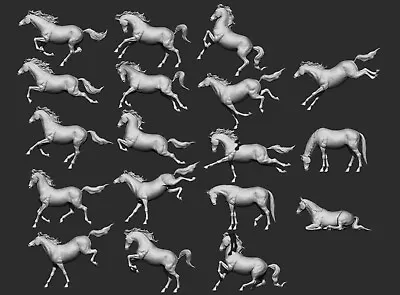 £90 • Buy Breyer Size 1/12 Classic Resin Scale Horse - Choose Your Pose Ready To Paint