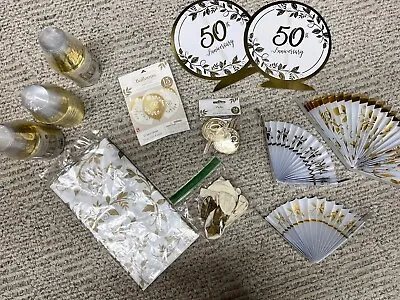 50th Anniversary Decorations Set • $35