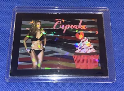 Miesha Cupcake Tate UFC Custom Refractor Rookie Holo Prizm Trading Card 2022 • $11.89