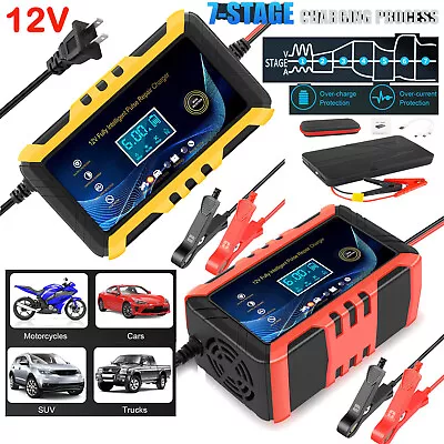 $24.99 • Buy 12V Car Jump Starter Booster Jumper Box Power Bank Battery Charger Portable LED