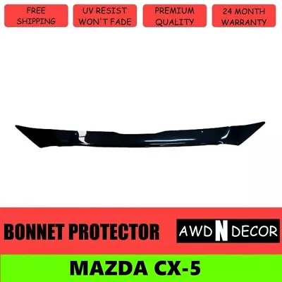 Bonnet Protector For Mazda CX-5 KF 17-21 Black Guard Against Stone Chips • $89.99