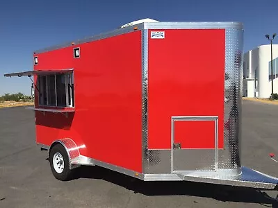 New 7 X 12 Concession Food Trailer Truck Restaurant Catering Event Bbq • $19660