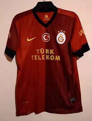 Galatasary Spor Football Club 2012 Third Shirt Yunus E # 36 Adidas Avea Turkey L • £39.99