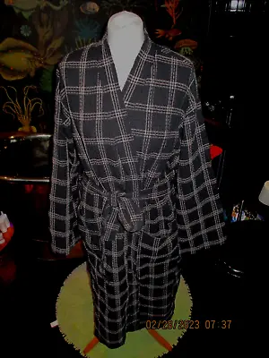 Mens 90s Vintage  Waffle Style Dressing Gown Robe Gc Says Med • £9.99