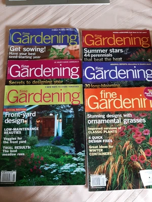 $9.99 • Buy Taunton Fine Gardening Magazine 2011 Lot Of 6 No 137-142 Landscape Design Flower