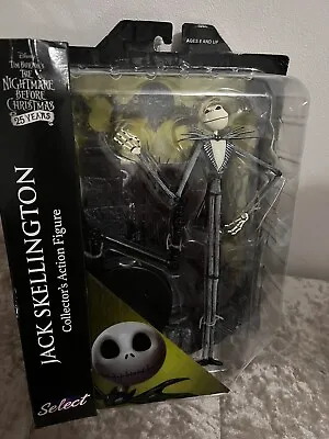 The Nightmare Before Christmas Jack Skellington Select Figure Collectors *rare* • £200