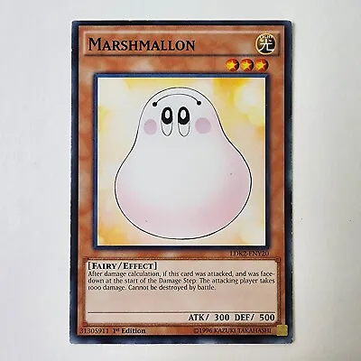 Marshmallon - LDK2-ENY20 - Common - LP - 1st Ed - Yugioh • $1.76