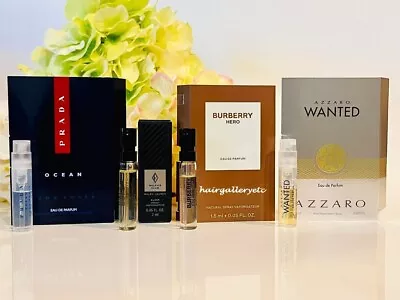 4 Pcs Men's High End Cologne Fragrance Sampler Gift Set Vials Deluxe Sampler NEW • $19.99