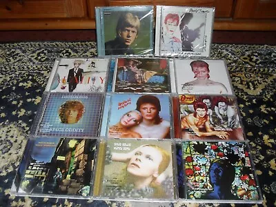 David Bowie. 16 X CD Albums . All Remastered. Mint Condition. 2 Sealed.  • £30