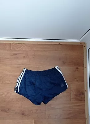 Vintage Adidas 80s Sprinter Shorts Glanz Football Soccer Made In West Germany D5 • $53.48