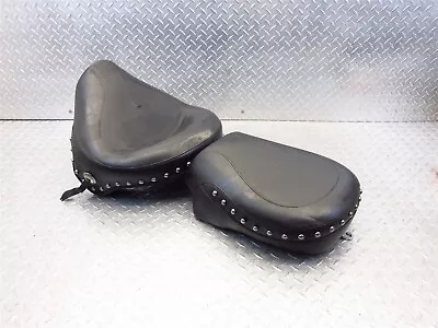 $398.99 • Buy 2003 00-03 Yamaha VSTAR 1100 XVS1100 Front Rear Seat Saddle Cushion Pad Mustang
