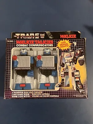 Vintage Transformers Combat Communicators Walkie Talkies G1 Soundwave Durham • $150